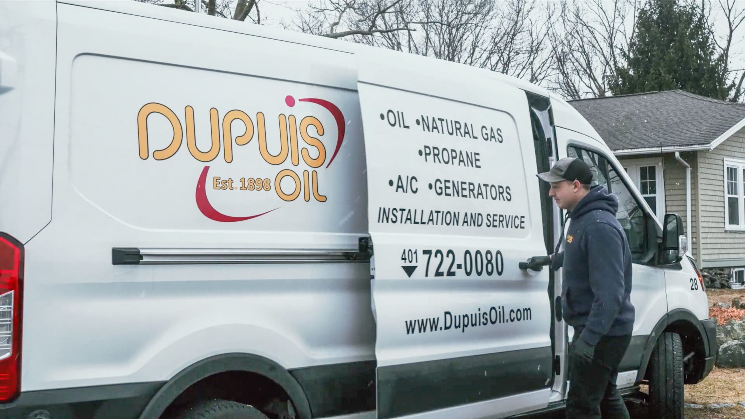 Rhode Island HVAC Installation and Service Vehicle Rhode Island HVAC Installation and Service Vehicle